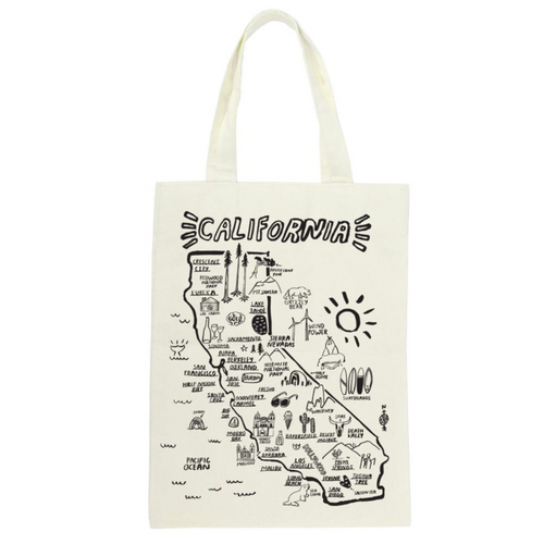 Load image 1 in gallery view. California Tote Bag