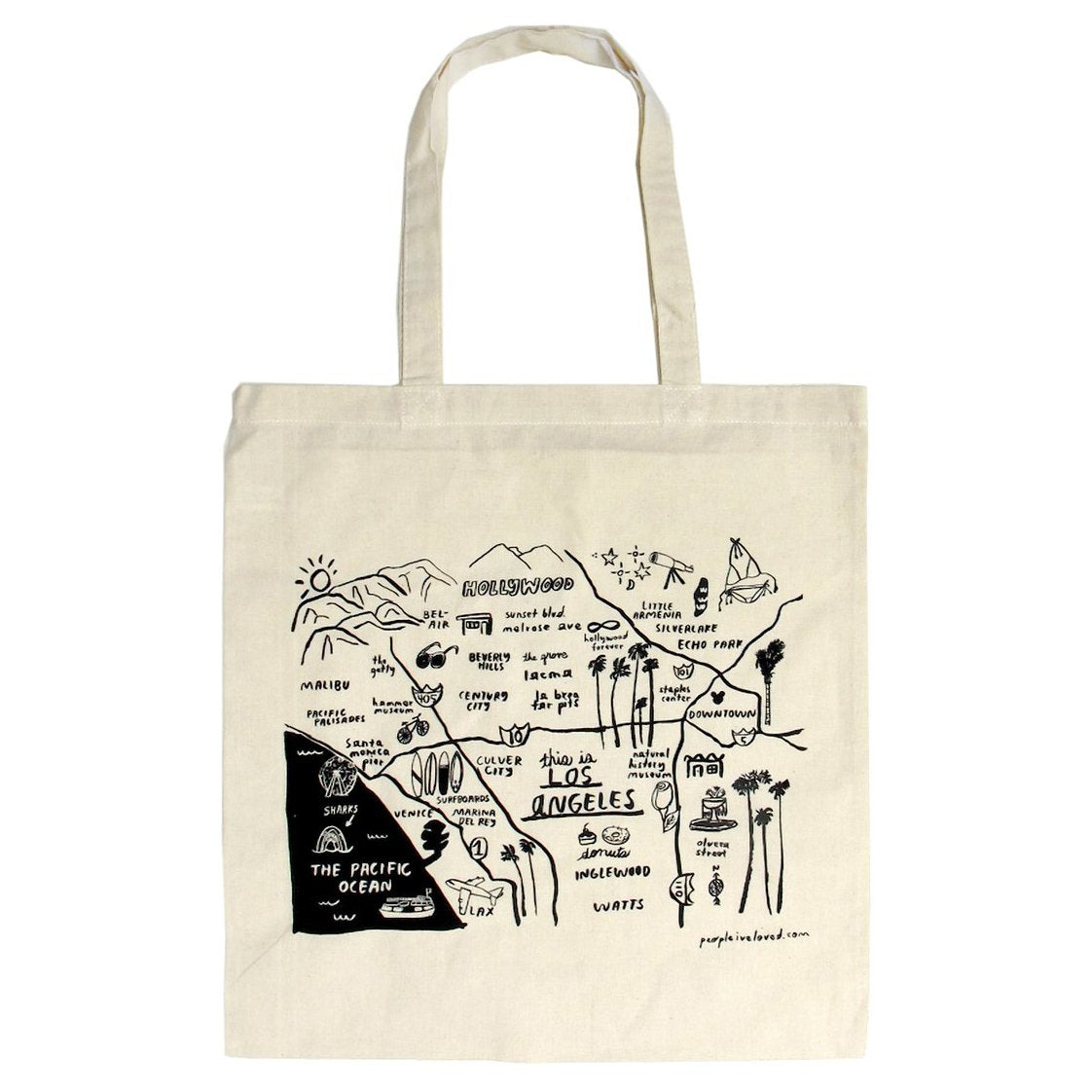 Los Angeles Tote Bag - Homage Pasadena