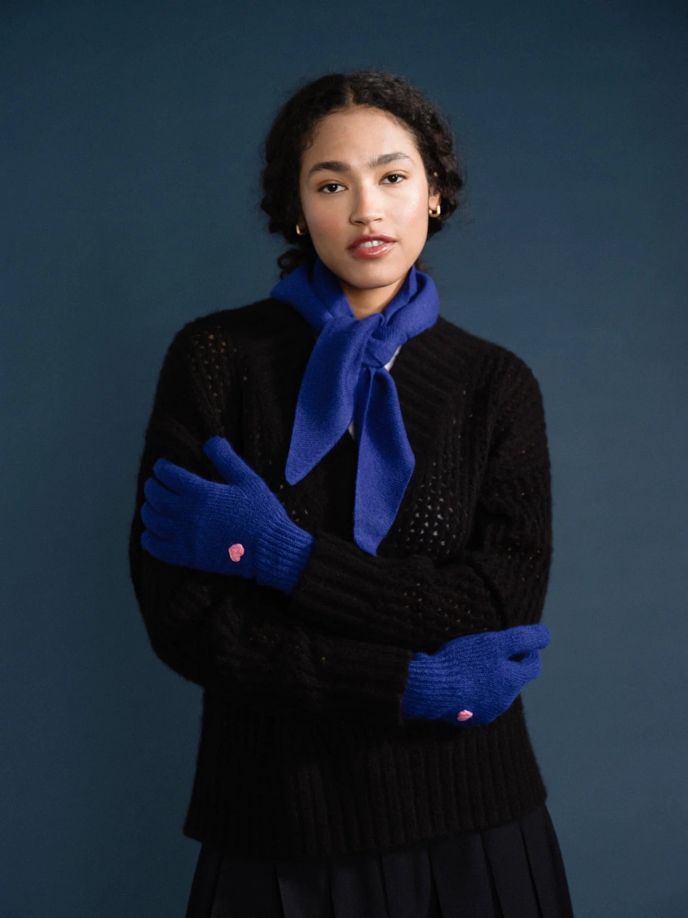 Cashmere Heart Gloves