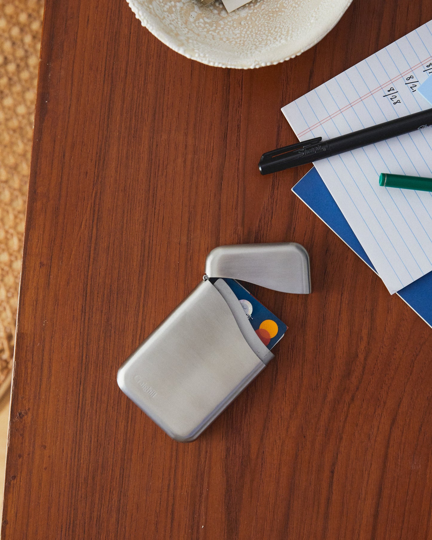 Summit Card Case - Stainless Steel