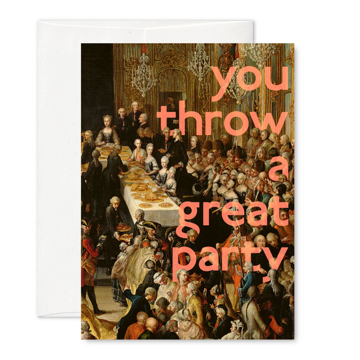 You Throw A Great Party Thank You Card