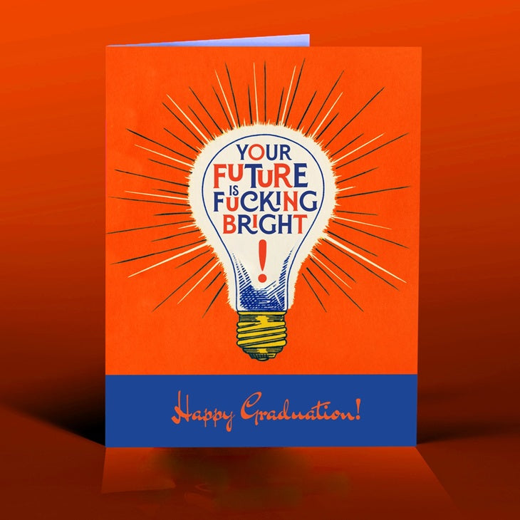 Lightbulb Bright! Graduation Card