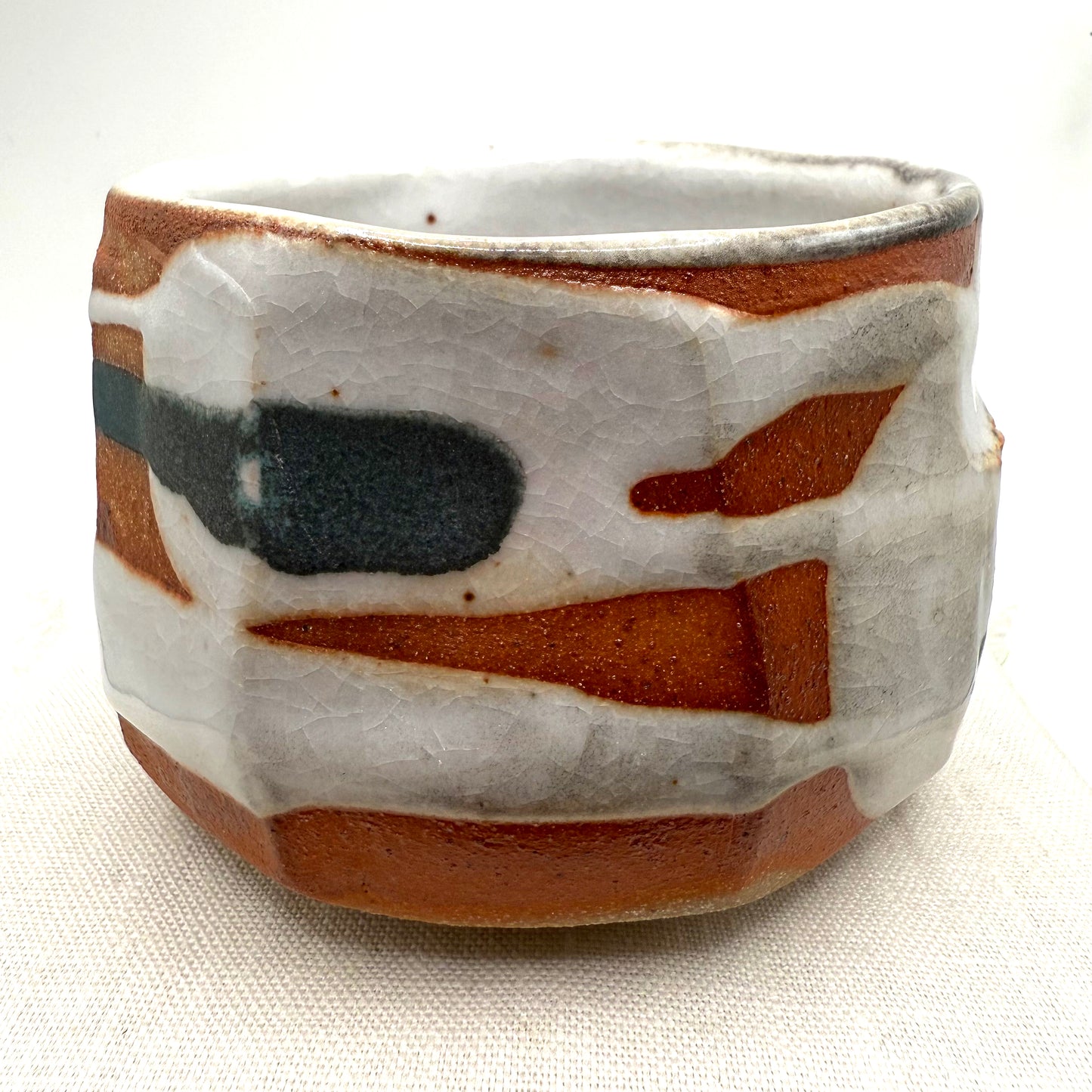 Matcha Bowl - Copper with Green