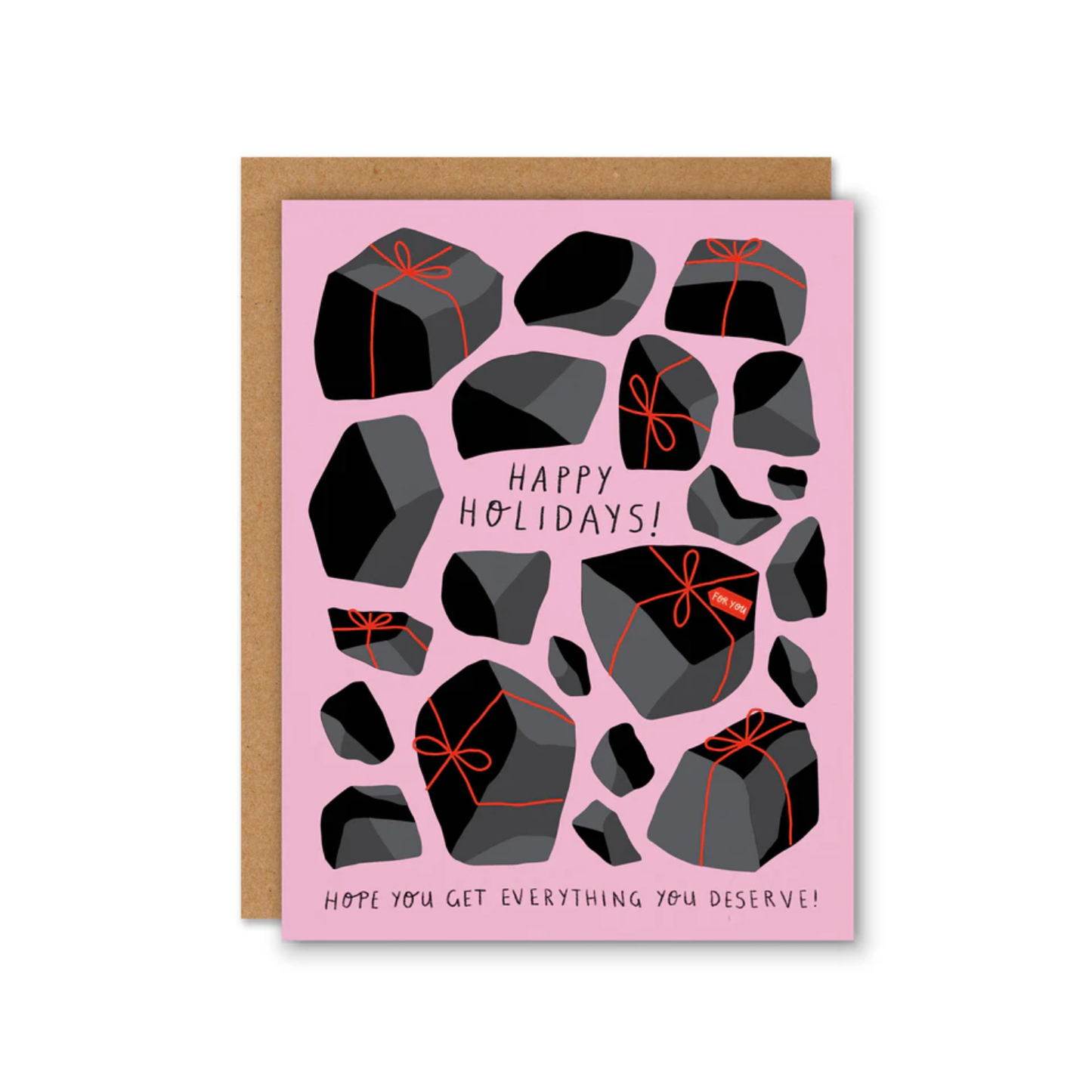 Coal for the Holidays Card