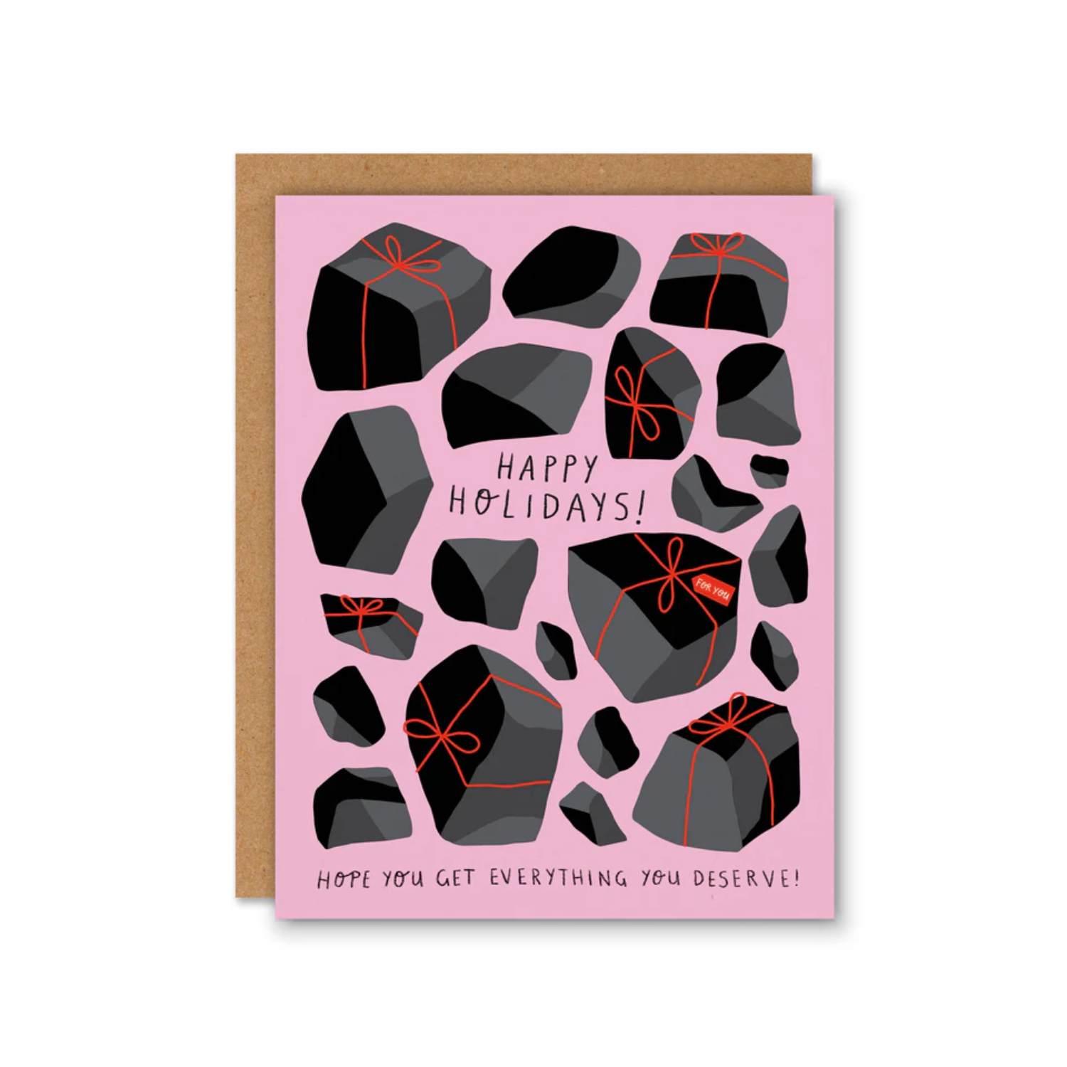 Coal for the Holidays Card