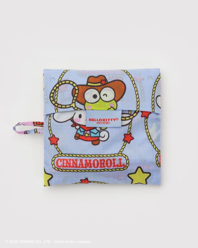 Standard Baggu Reusable Tote - Hello Kitty & Friends Western