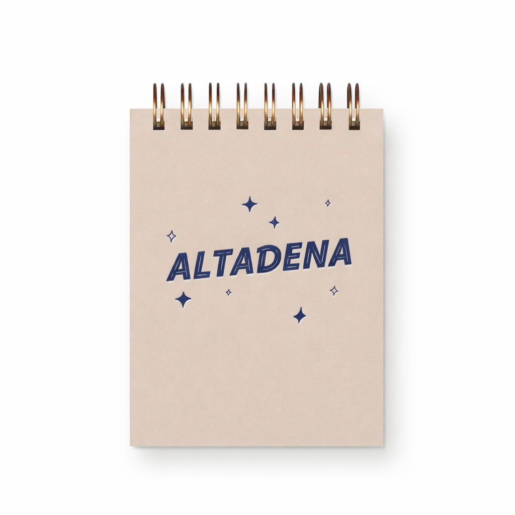 Altadena Happy Place Mini Jotter Notebook