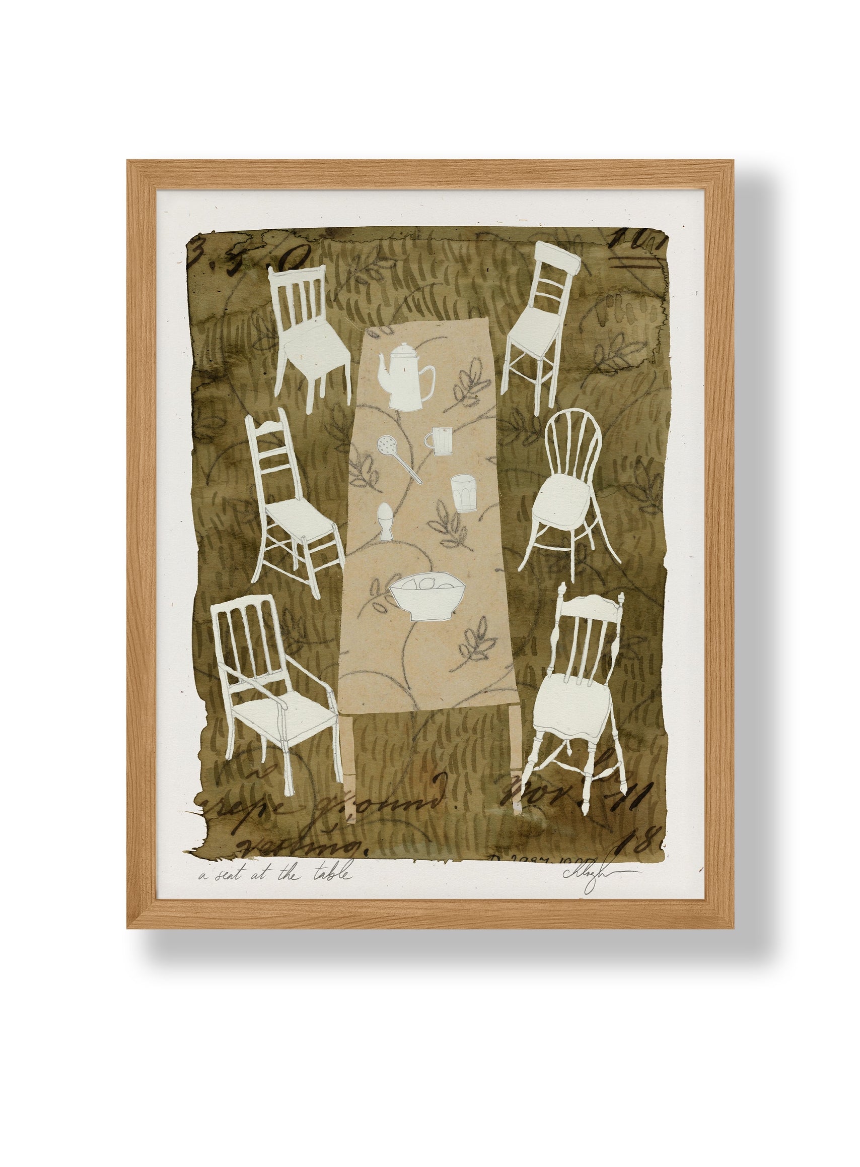 A Seat At the Table Print - 8.5 x 11