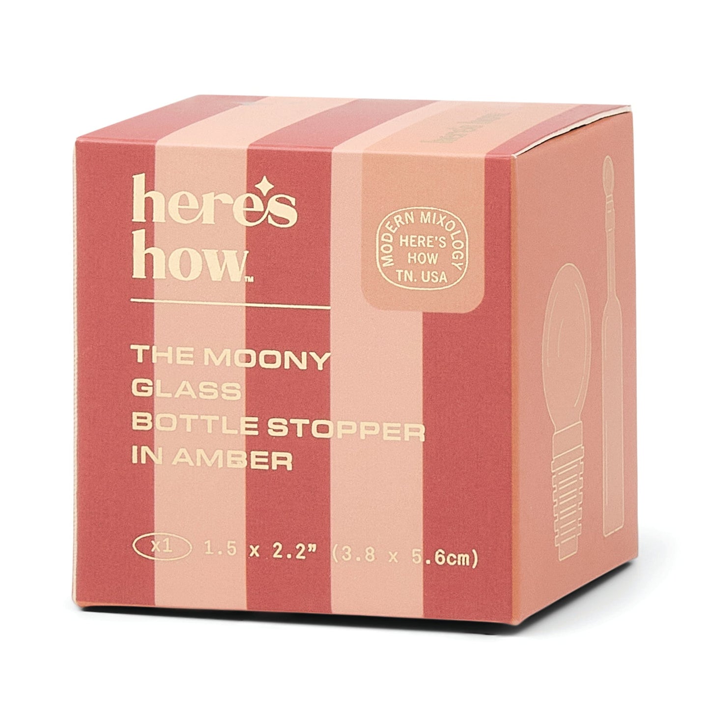 The Moony Glass Bottle Stopper