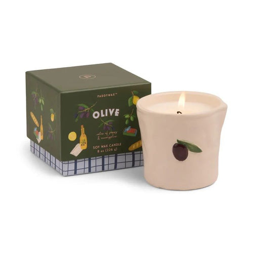 Load image 1 in gallery view. Bistro 8 oz Candle - Olive Paddywax