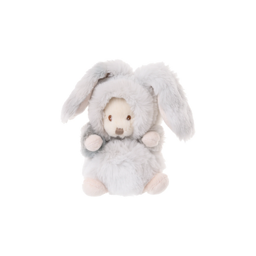 Load image 1 in gallery view. Ziggy Plush - Winter Rabbit- Gray