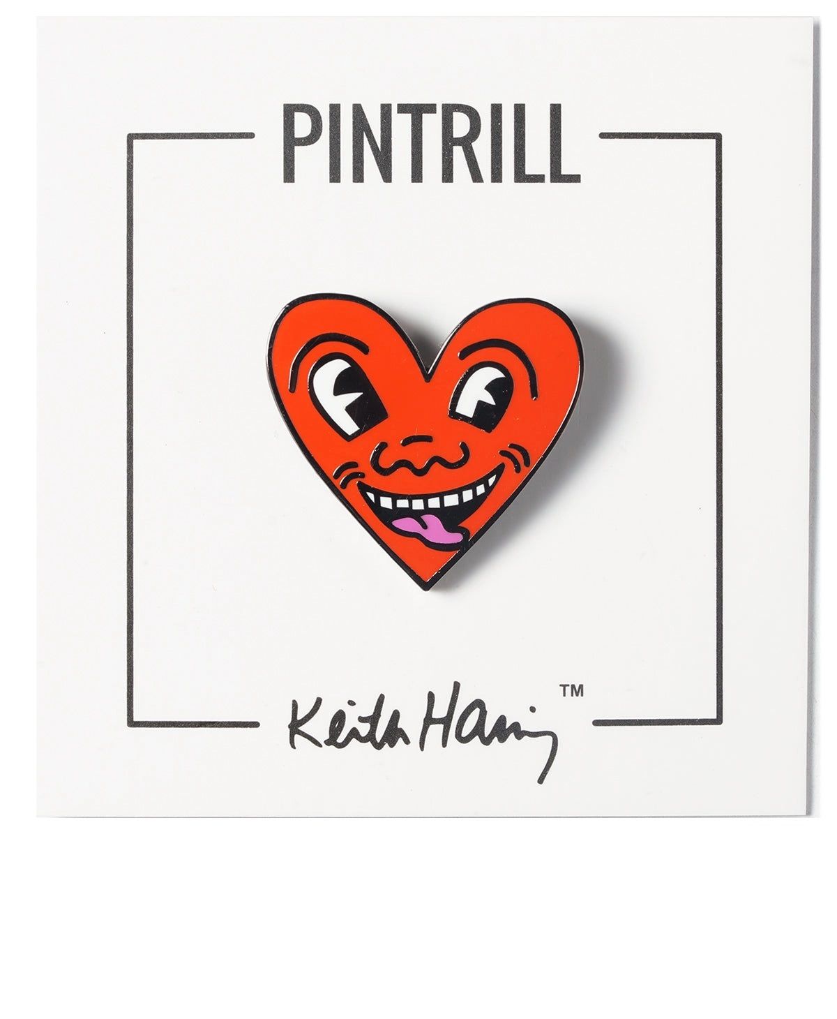 Keith Haring - Heart Pin
