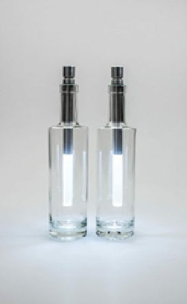 Clear Bottle Light Glass