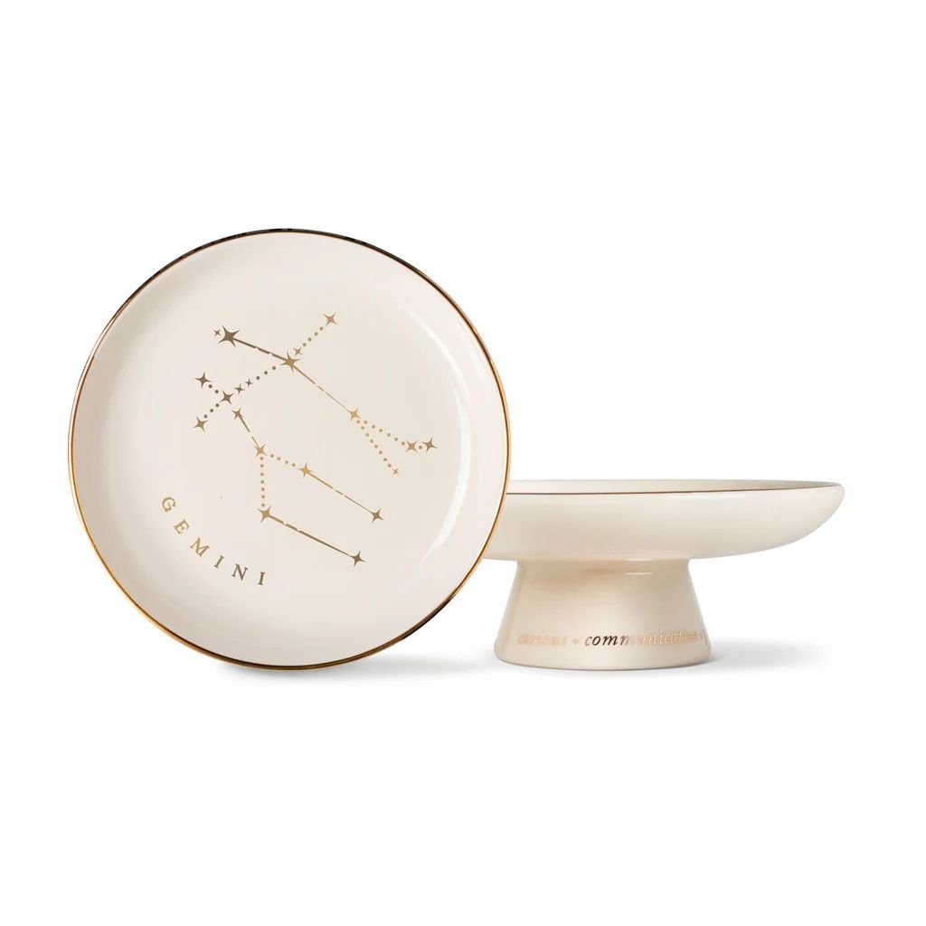 Starry Pedestal Tray - Gemini