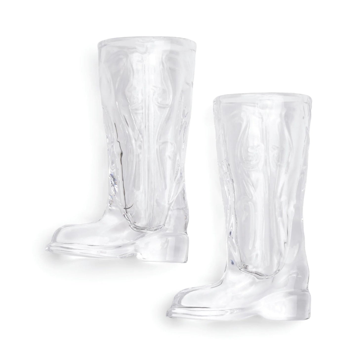 Cowboy Boot Shot Glasses Set of 2 Gentlemen's Hardware - Designworks
