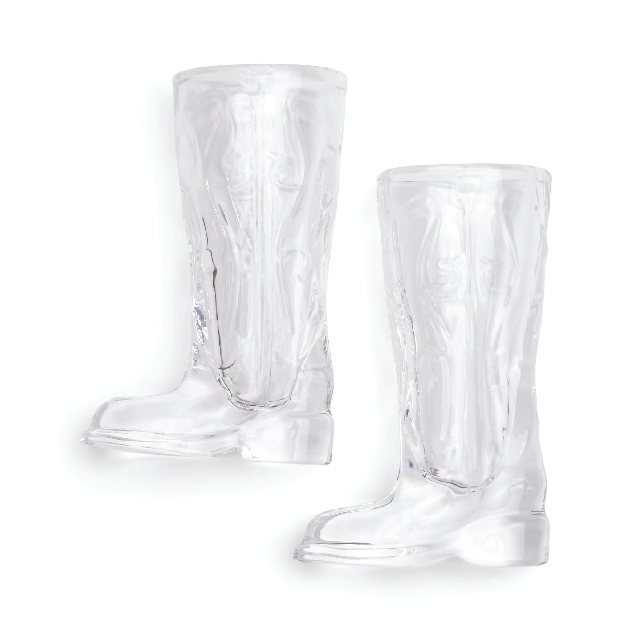 Cowboy Boot Shot Glasses Set of 2 Gentlemen's Hardware - Designworks