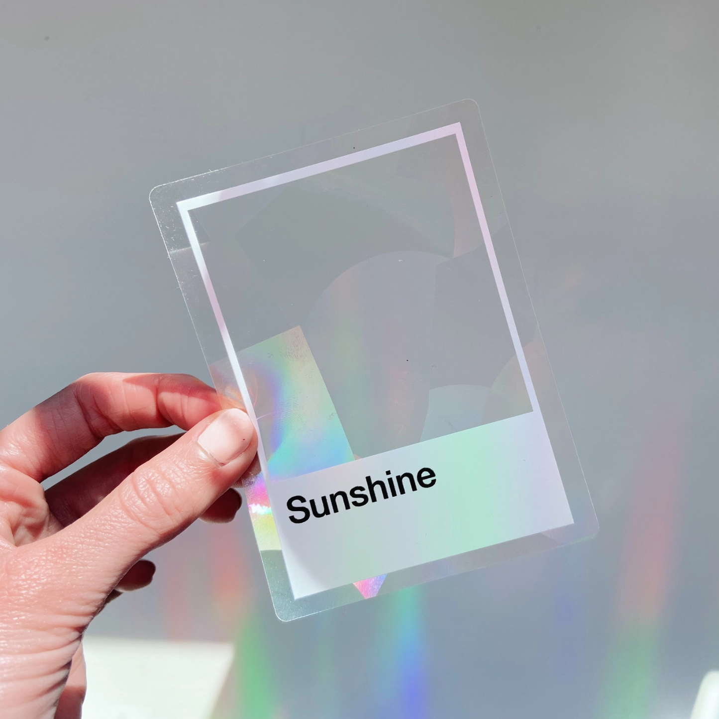 Sunshine Suncatcher Sticker - Small