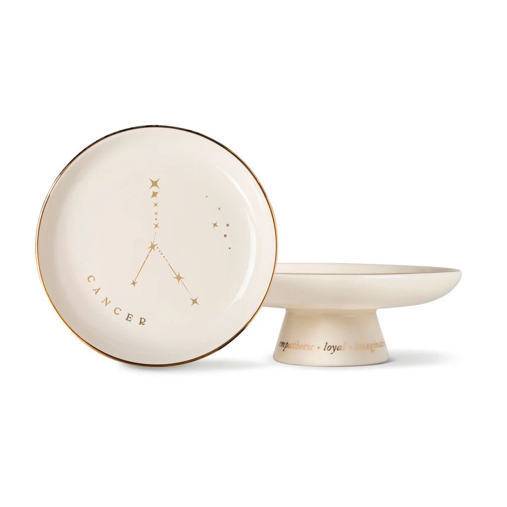Starry Pedestal Tray - Cancer