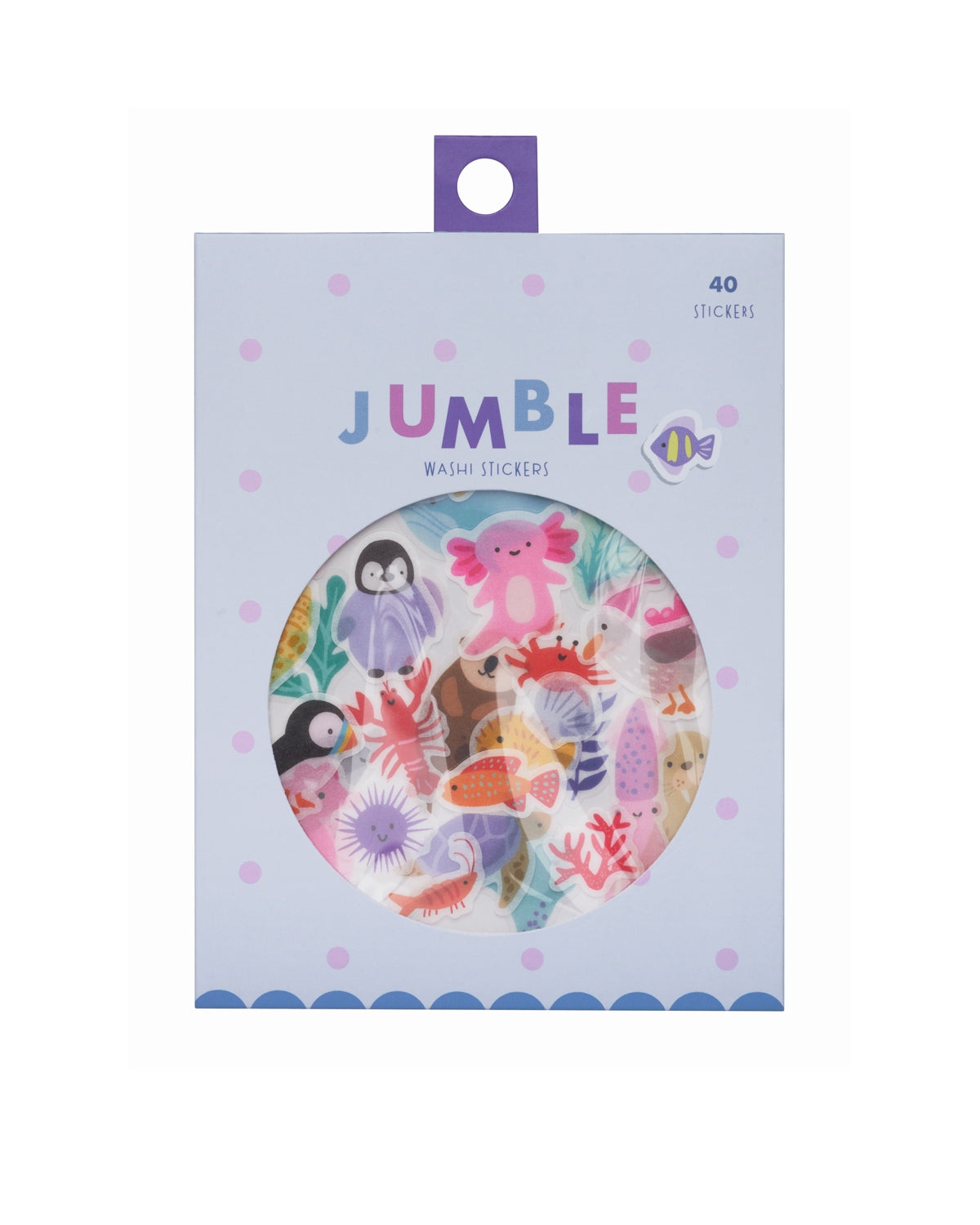 Ocean Jumble Washi Stickers
