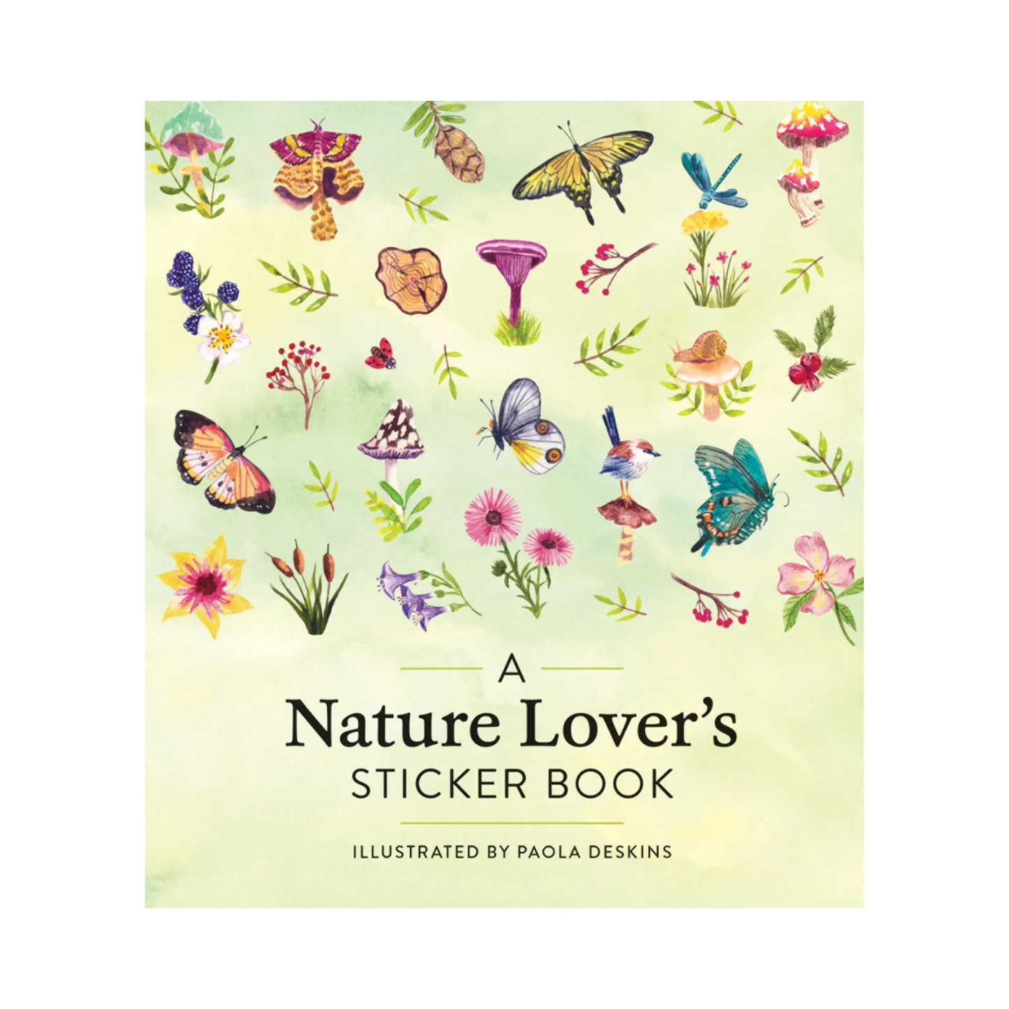 A Nature Lover's Sticker Book