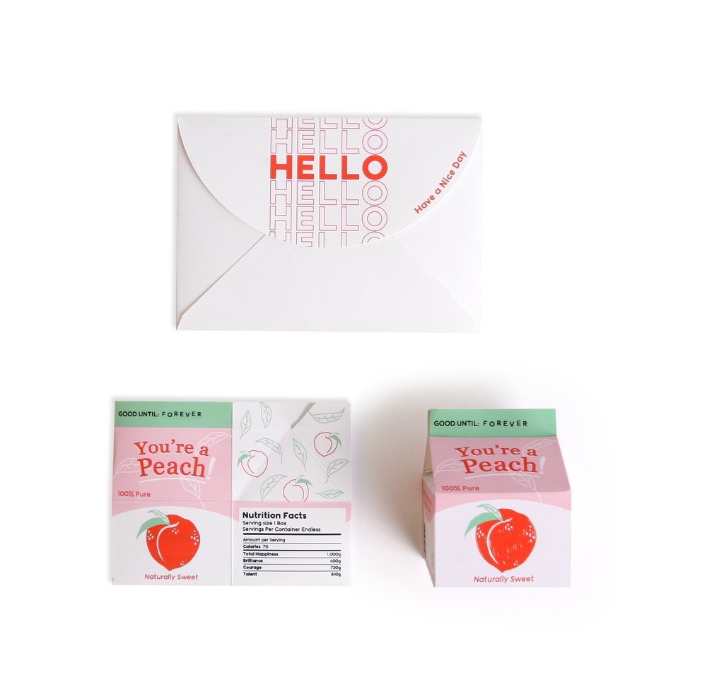 Juice Box Pop-Up Card UWP Luxe
