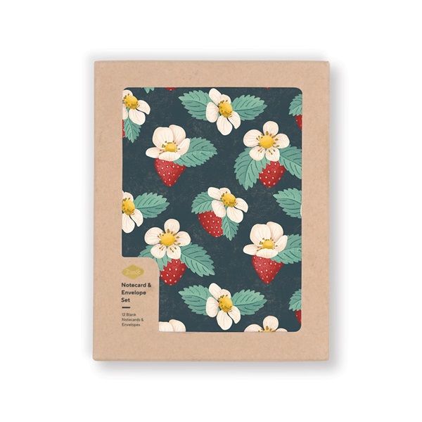 Strawberries Notecard & Envelope Set