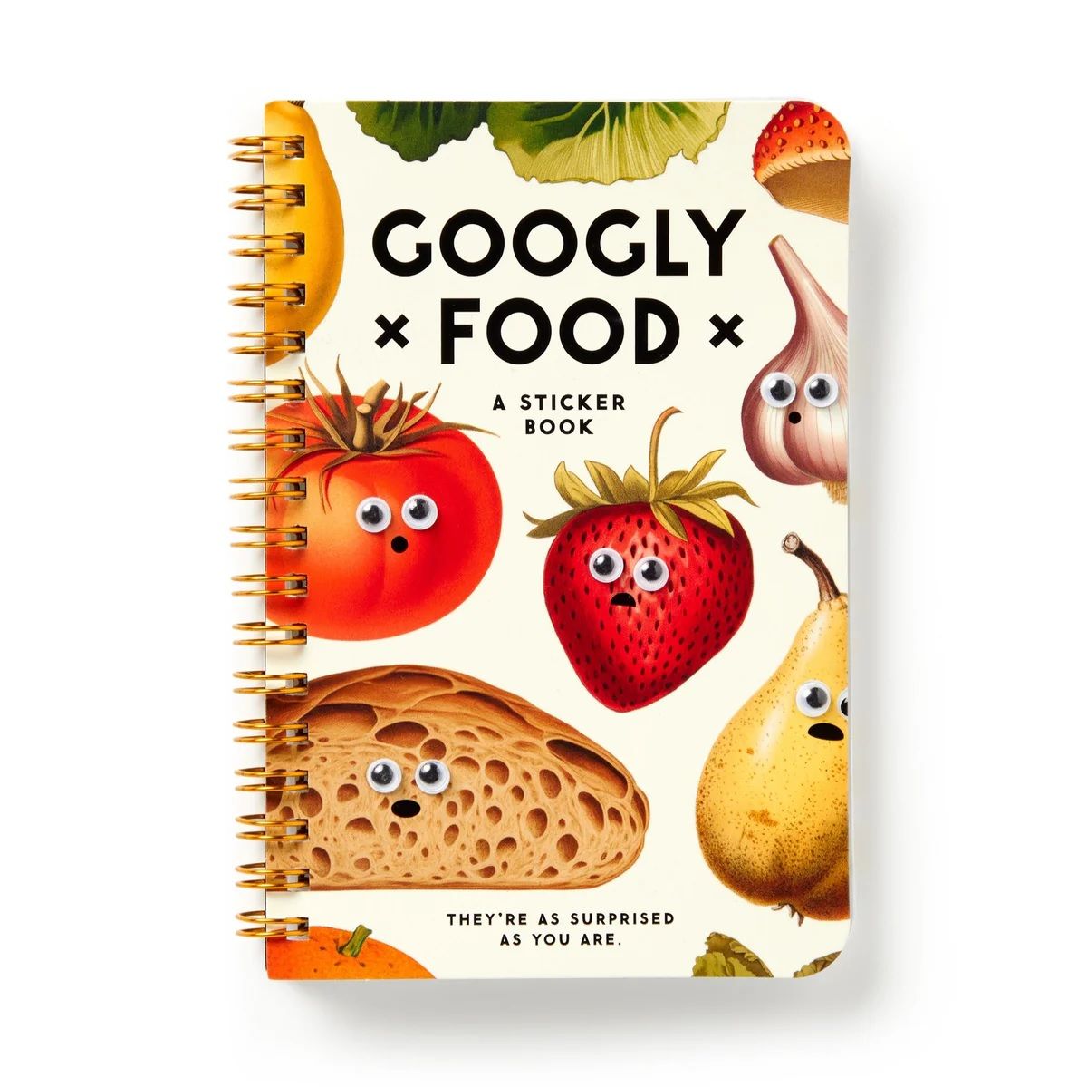 Googly Food Sticker Book Chronicle