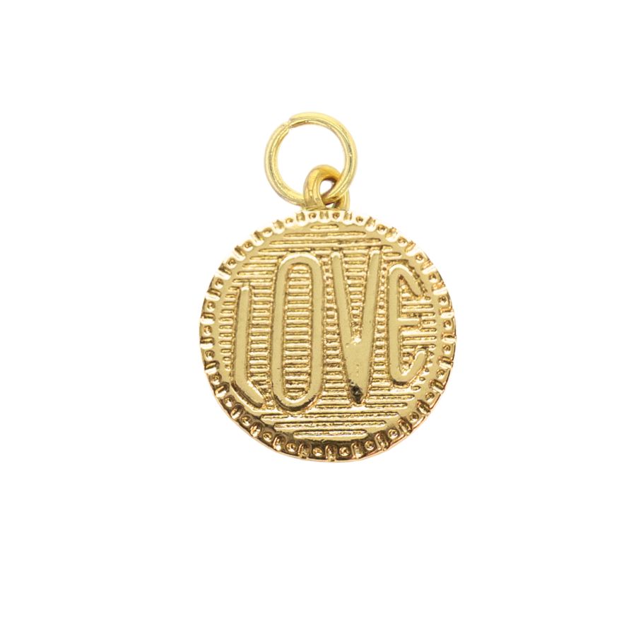 Love Medallion Charm