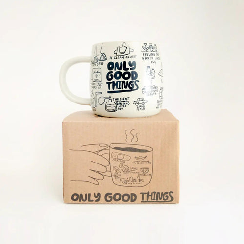 Load image 1 in gallery view. Only Good Things Mug