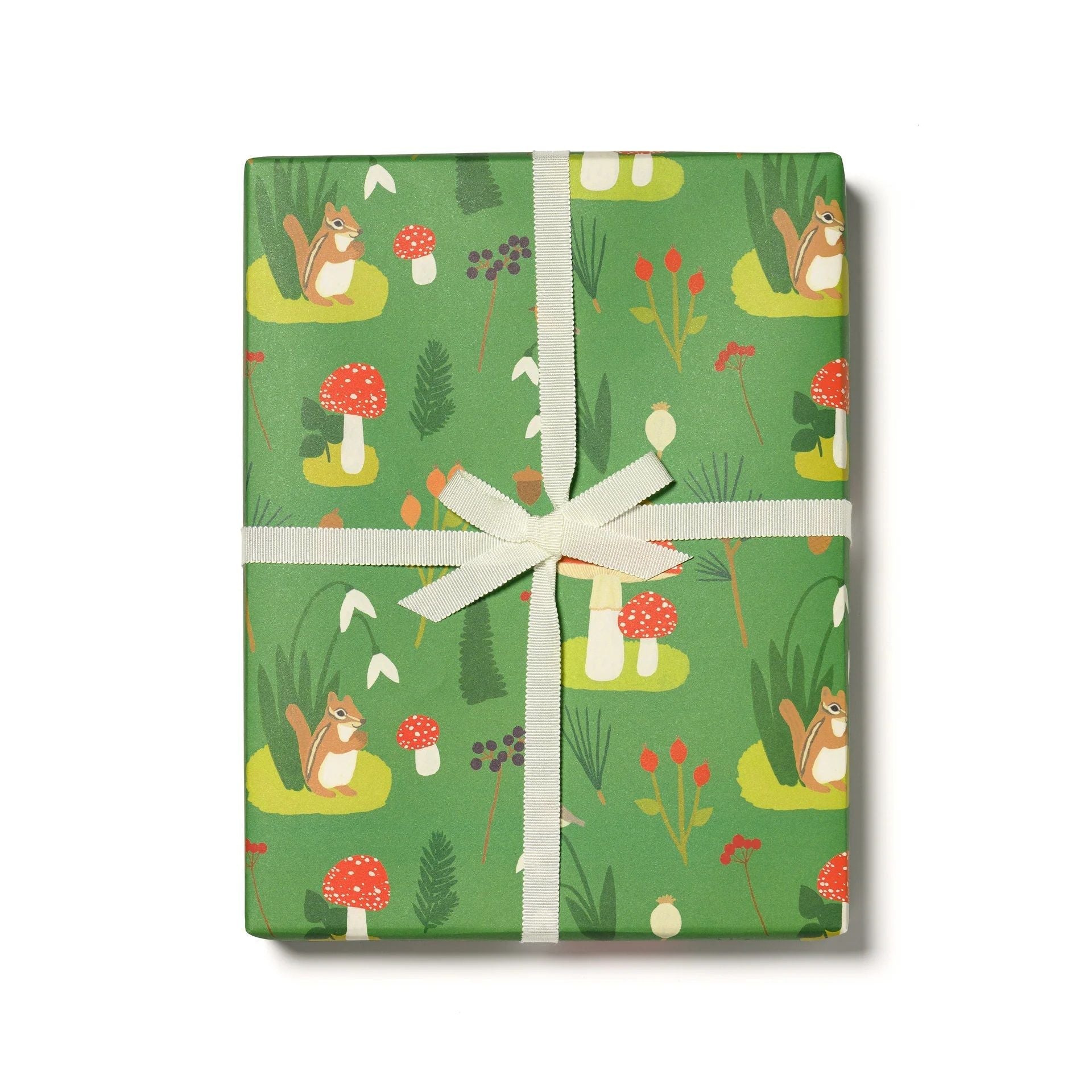 Forest Critters Wrap Roll Red Cap Cards