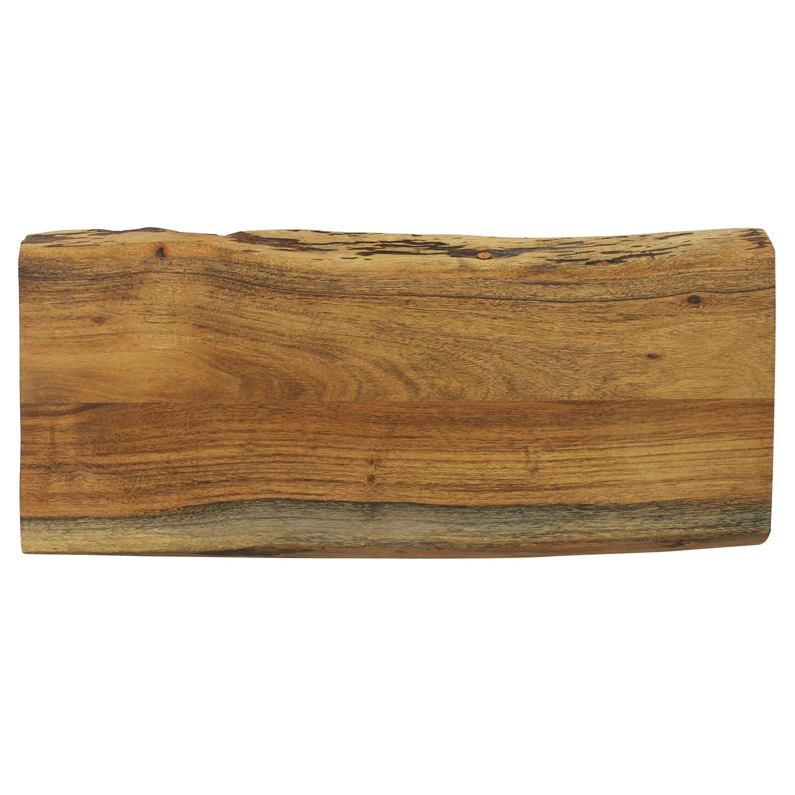 Wooden Live On Edge Chopping Board - Large