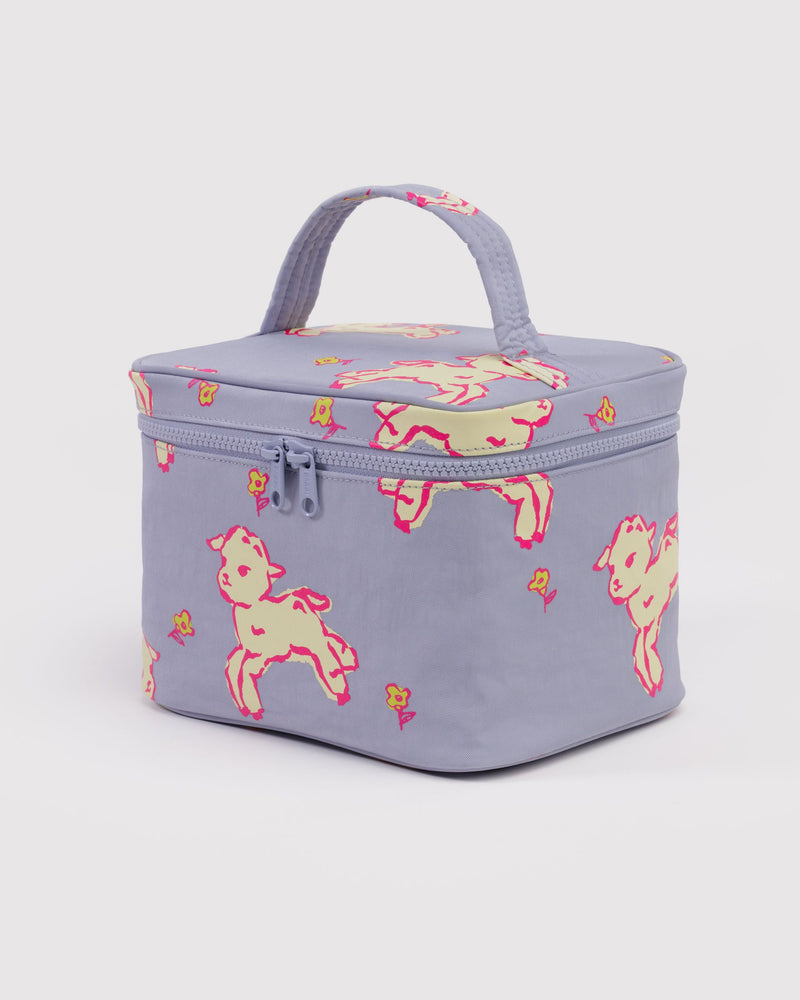 Large Cosmetic Case - Lambs