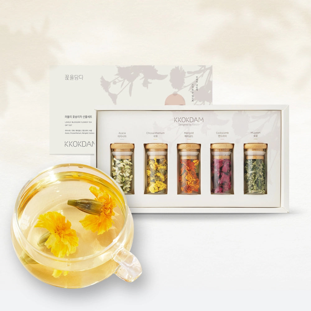 Lovely Blossom Flower Tea Gift Set