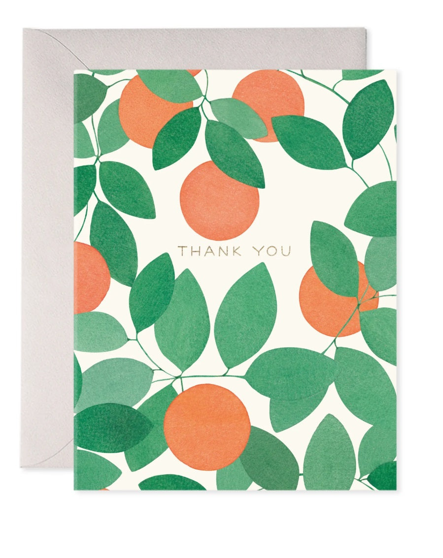 Orange Grove Thank You Card