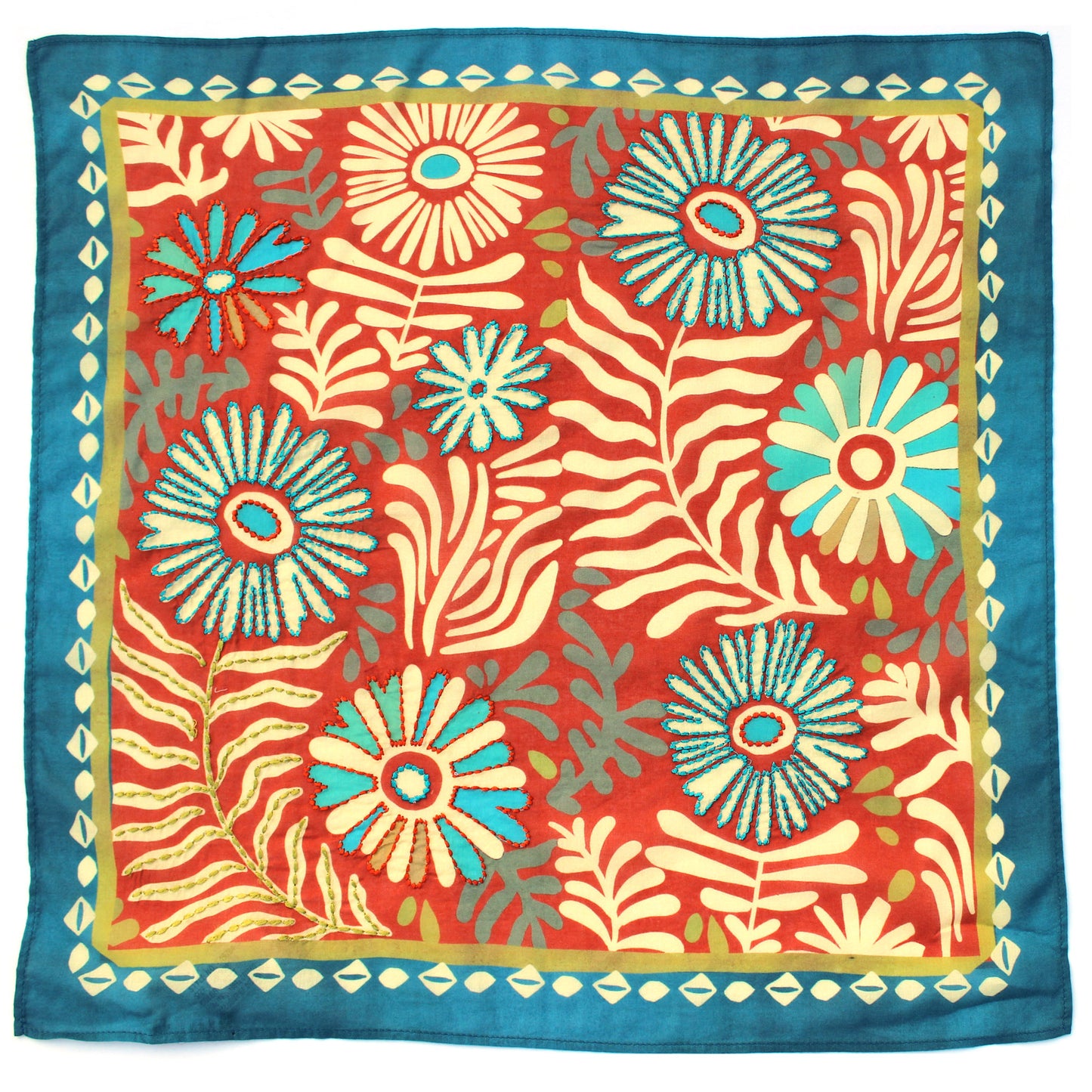 Cotton Scarf/Bandana - Rust