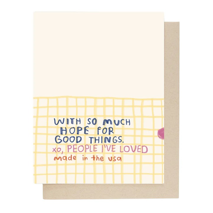 Cup Of Cheer 2026 Greeting Card People I've Loved