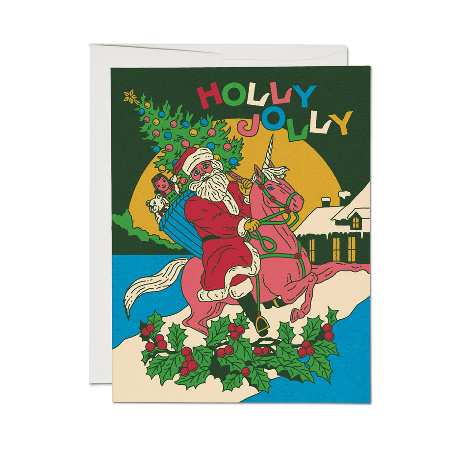 Santa's Magic Holiday Card Boxed Set of 8