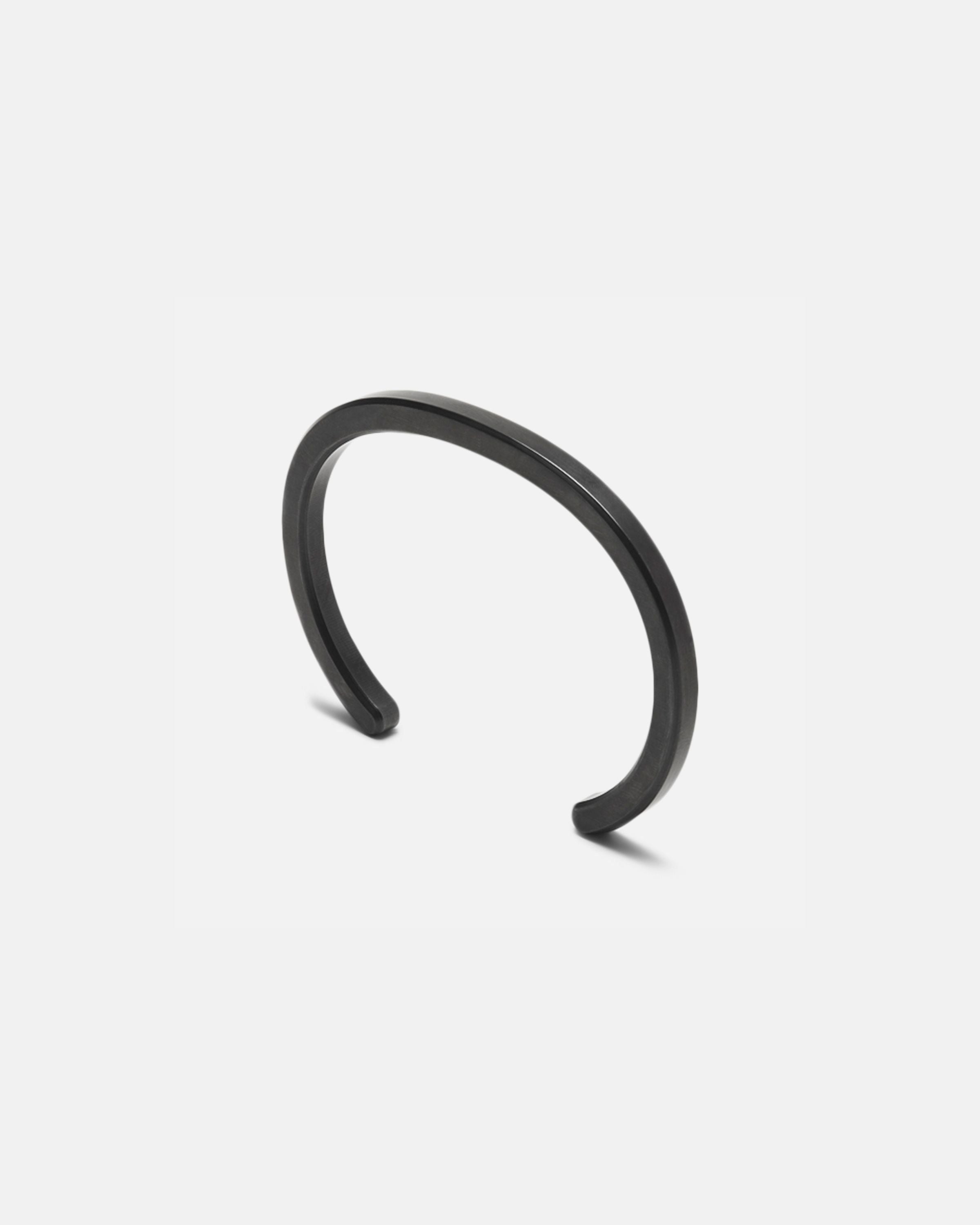 Radial Cuff Bracelet - Vapor Black - Medium