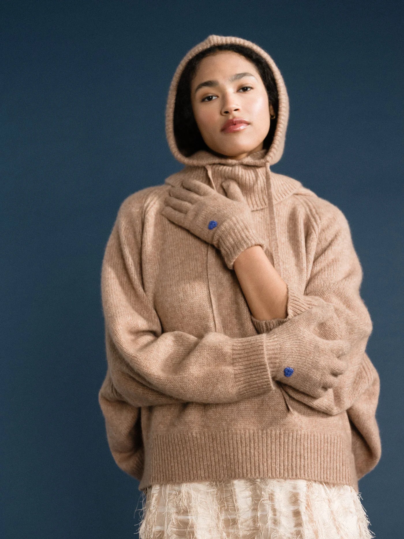 Cashmere Hoodie Balaclava