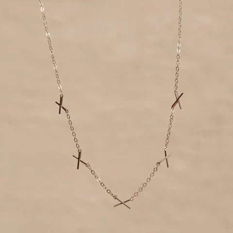 Kisses 5X's Pendant Necklace