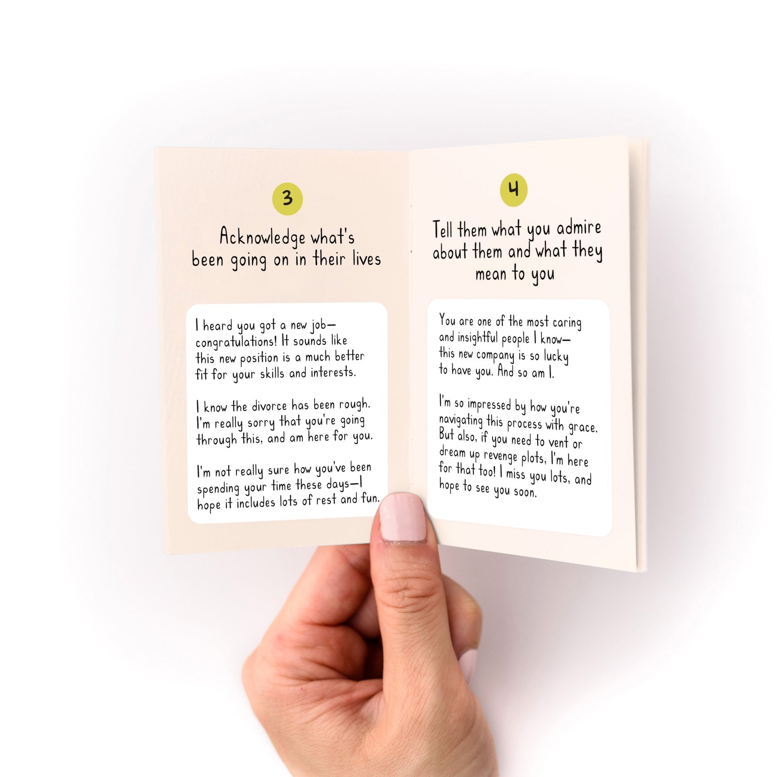 6 Things To Write In Any Card Zine Kwohtations