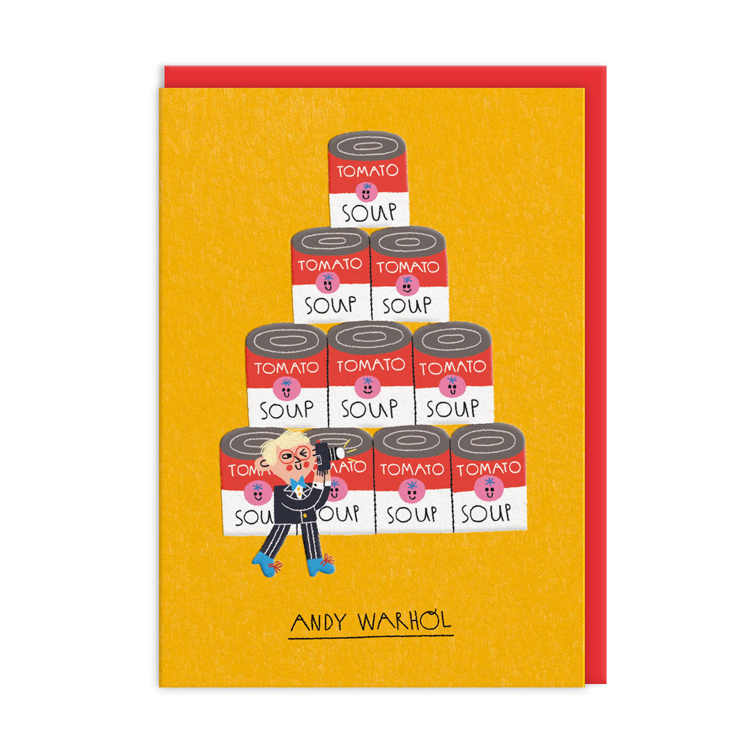Andy Warhol Greeting Card Ohh Deer