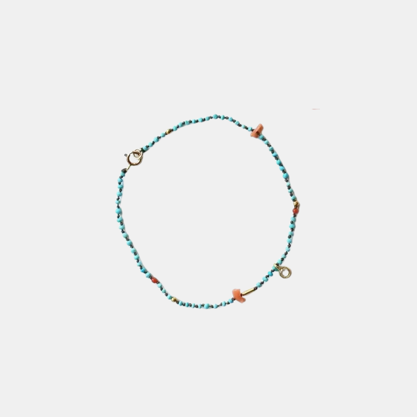 Confetti Bracelet - Turquoise 7"