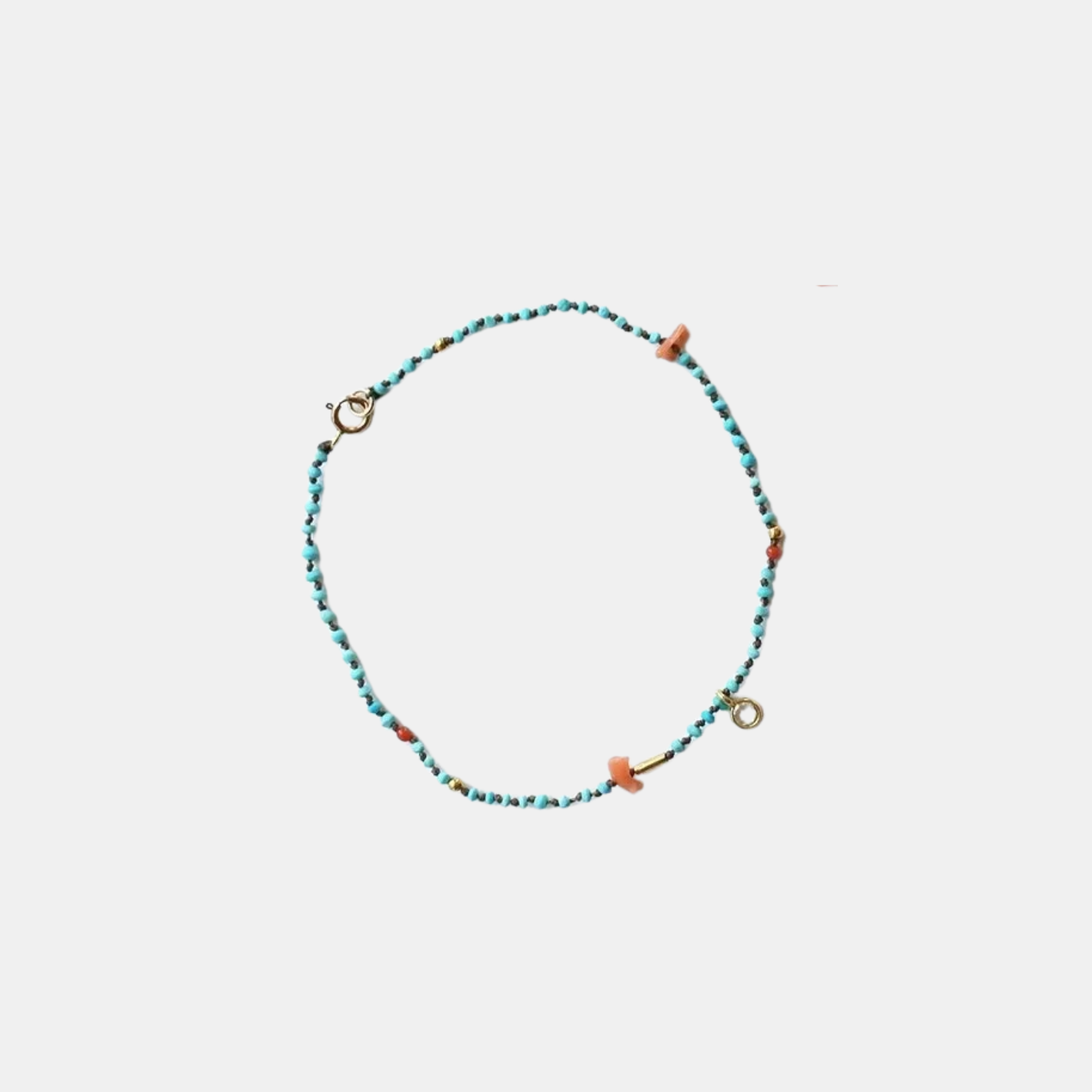 Confetti Bracelet - Turquoise 7"