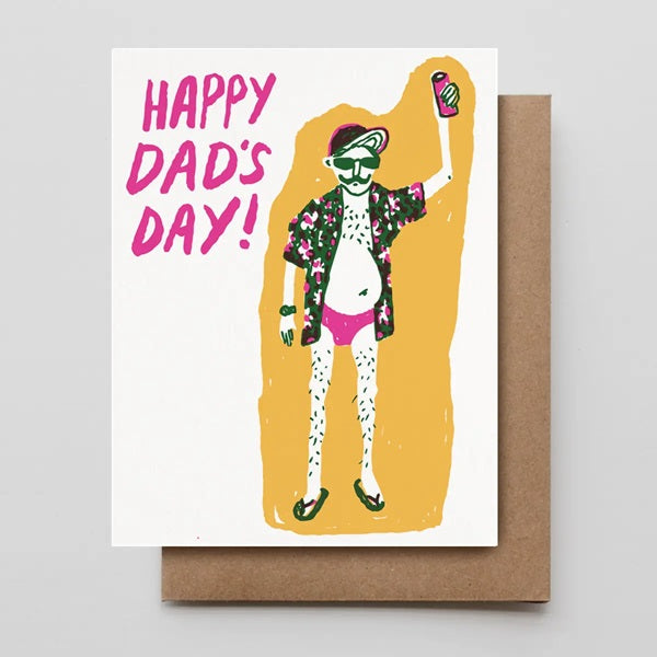 Lake Life Dad Fathers Day Card