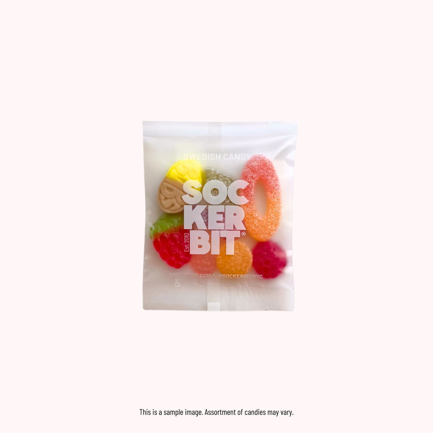 Single Serving Swedish Candy Packet Sockerbit