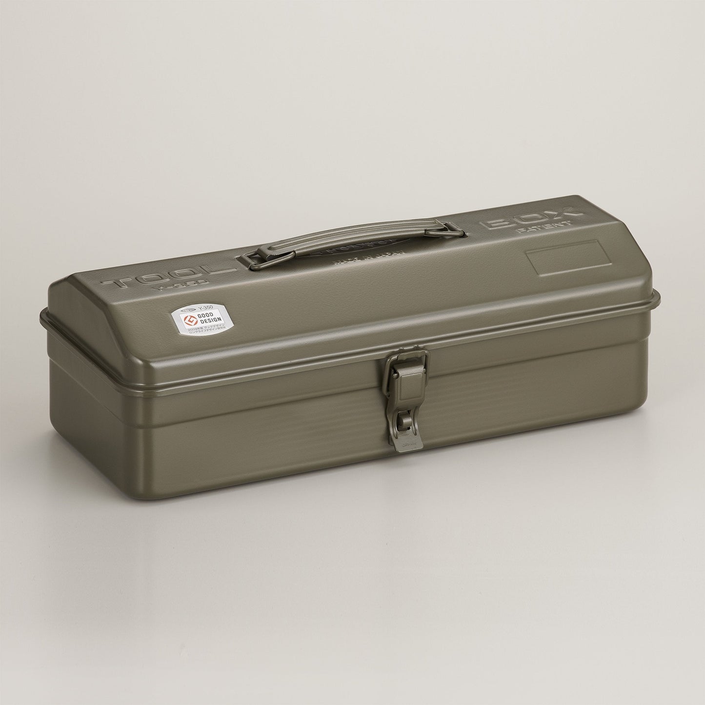 Steel Toolbox with Top Handle and Camber Lid - Y-350