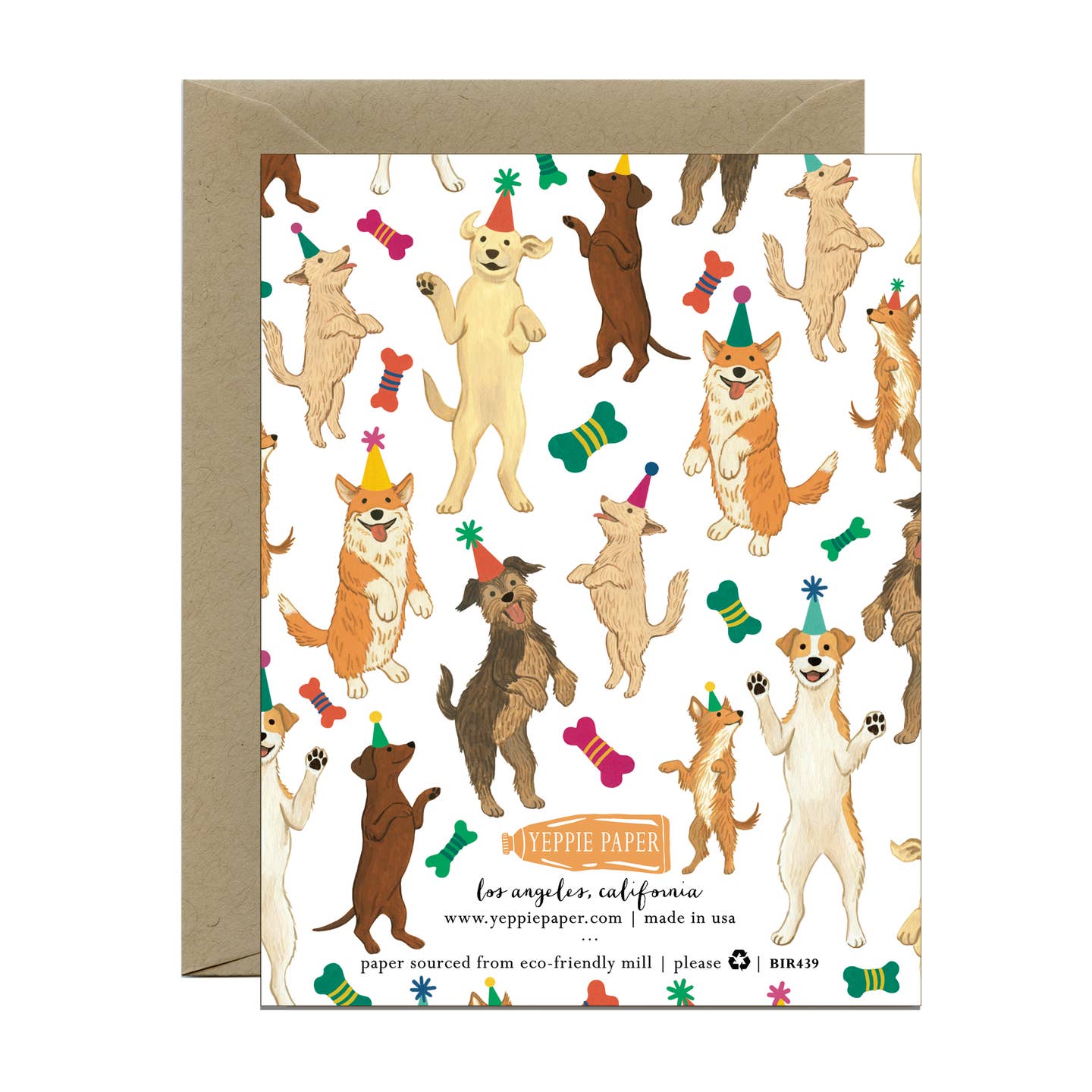 Let's Pawty Birthday Card