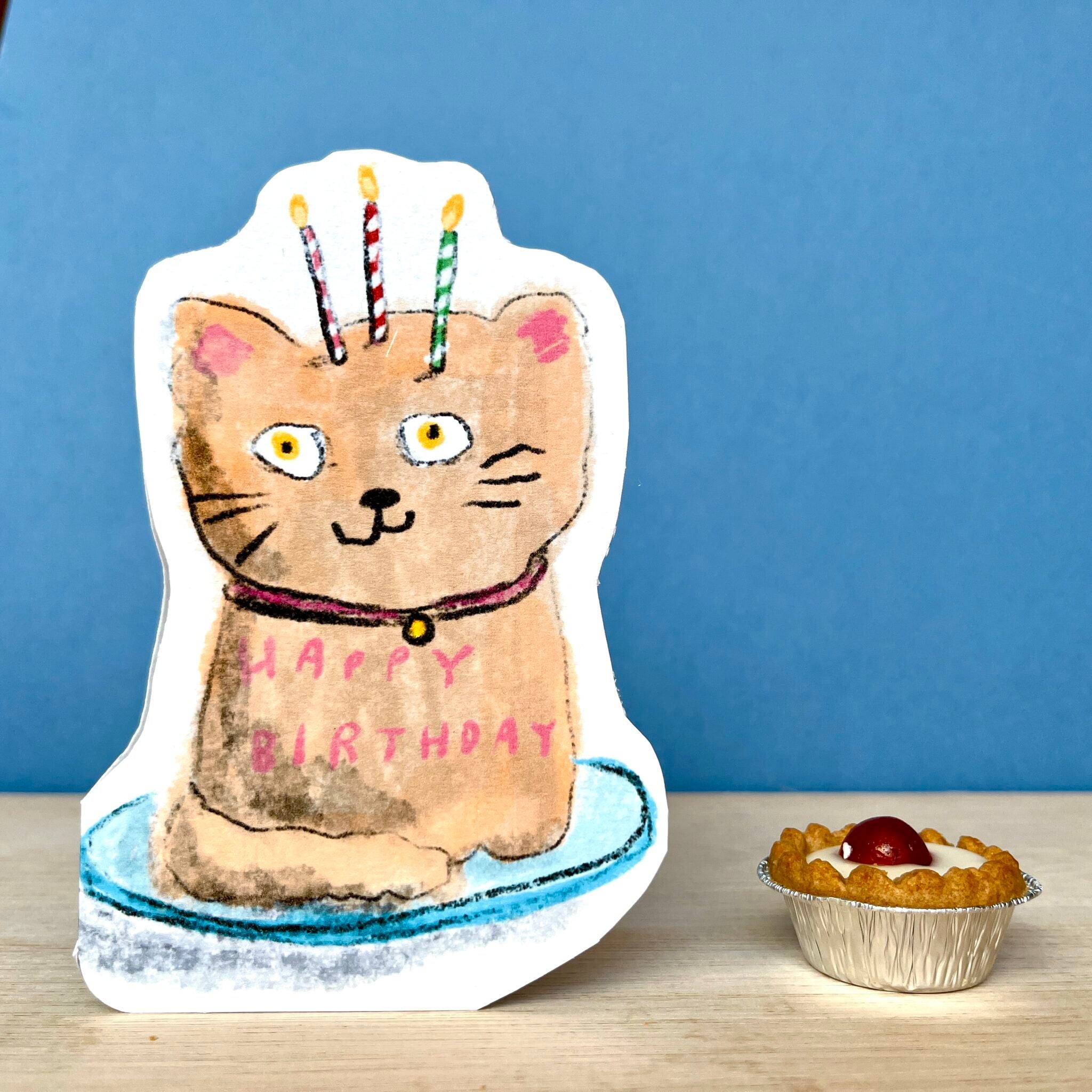 Cat Cake Card