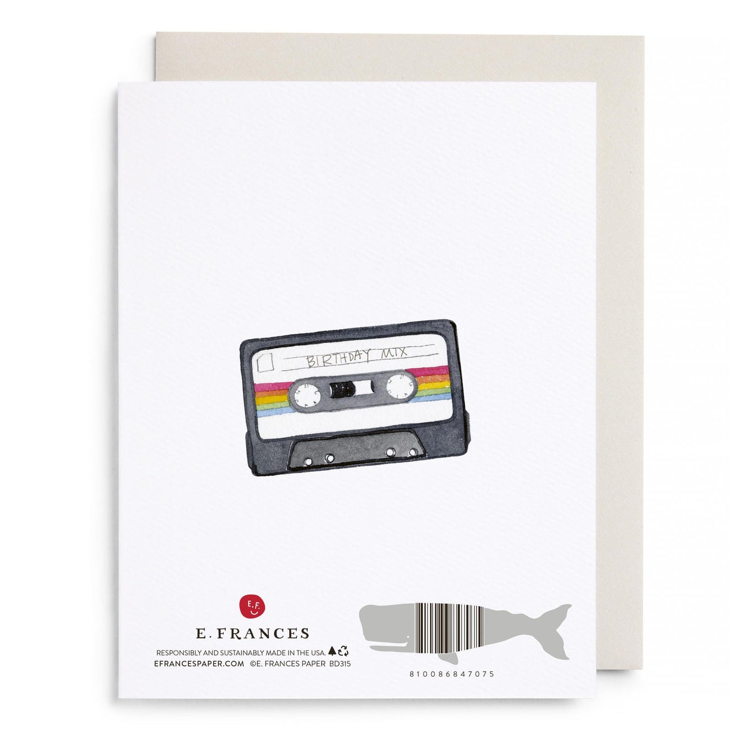 Boom Box Birthday Card